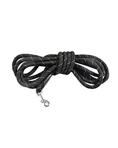 Bobby Walk Guinzaglio tubolare cane nero 3 m