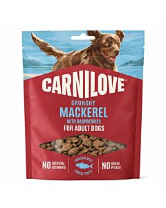 Carnilove Crunchy Snack Maquereau et Framboises Chien