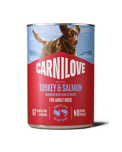 Carnilove Pâtée Saumon et Dinde Chien