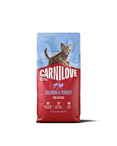 Carnilove Saumon et Dinde Kitten