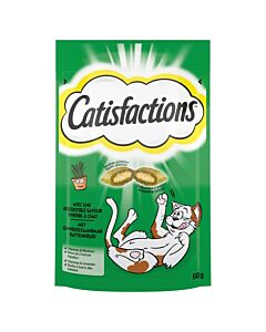 Catisfactions Snack all'erba gatta 60 g