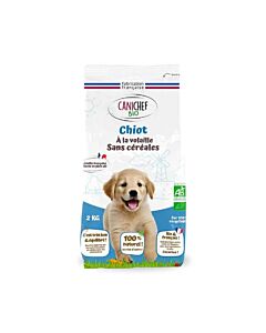 Canichef crocchette BIO senza cereali, senza glutine Cucciolo 2 kg