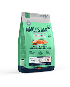 Marly & Dan cucciolo taglia media e grande salmone 12 kg