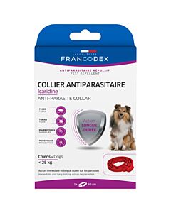 Francodex Collier Icaridine anti-parasitaires chien