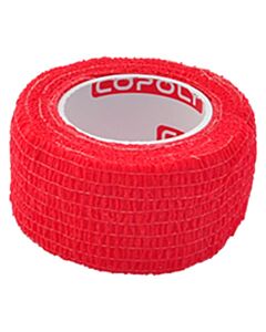 Copoly bande cohésive rouge