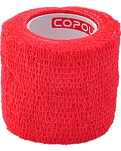 Bande cohésive rouge Copoly