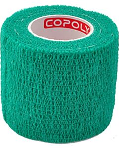 Copoly Bande Cohésive 5 cm Vert
