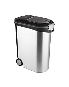 Curver Conteneur à croquettes Métal 20 kg - 54 L