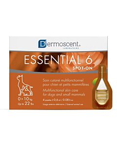 Dermoscent Essential 6 Cane da 1 a 10kg - 4 pipette