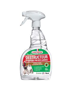 Saniterpen Destructeur D'odeurs au Pin des Landes 750 ml

