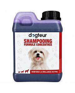 Dogteur Shampoing Pro Pelage Noir ou Blanc

