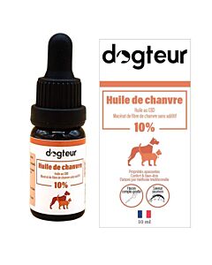 Dogteur Olio di Canapa Salmone 10% 10 ml