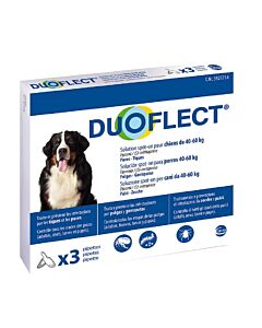 Duoflect Chiens 40-60 kg pipettes