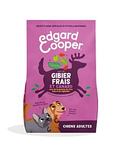 Edgard & Cooper Chien Chevreuil et Canard sans céréales 12 kg Grand Chien

