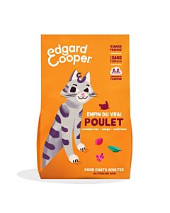 Edgard & Cooper Chat Adulte Poulet sans céréales 4 kg