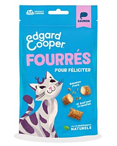 Edgard & Cooper Fourrés Naturel Chat Saumon 60 g