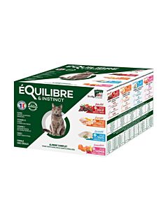 Équilibre & Instinct Effilés gatto sterilizzato Multipack 24 x 85 g