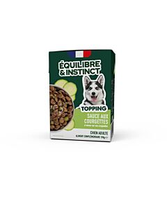 Equilibre & Instinct Topping salsa alle zucchine cane 190 g
