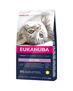 Eukanuba Chaton Healthy Start Kitten 1-12 mois - La Compagnie des Animaux