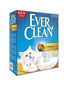 Ever Clean Lettiera agglomerante Litterfree Paws Gatto e Gattino Pelo lungo 6 L