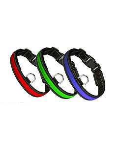 Eyenimal Collier lumineux tricolore Rechargeable L