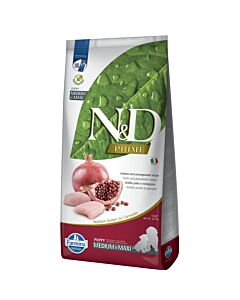 Farmina N&D Prime Crocchette Puppy Medium/Maxi pollo e melograno 12 kg