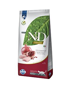 Farmina N&D Prime Croquettes Chat Adulte poulet et grenade 10 kg

