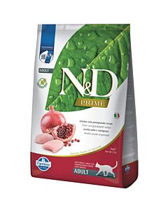 Farmina N&D Prime Crocchette Gatto Adulto pollo e melograno 5 kg