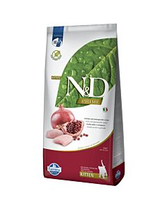 Farmina N&D Prime Croquettes Chaton poulet et grenade 10 kg

