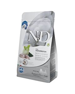 Farmina N&D White chien mini poisson 2 kg
