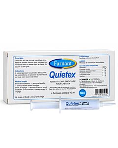 Farnam Quietex 4 Seringues Cheval stressé 12 ml