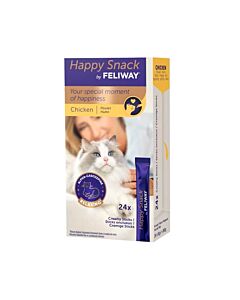 Feliway Happy Snack Pollo Gatto 24 x 15 g
