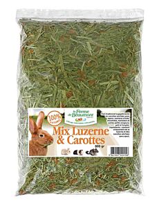 Ferme de Beaumont Mix Erba medica & Carote 600 gr