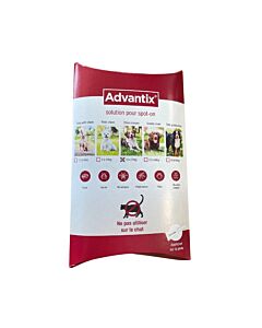 Advantix cane taglia media (10 - 25 kg) - 4 pipette (blister)