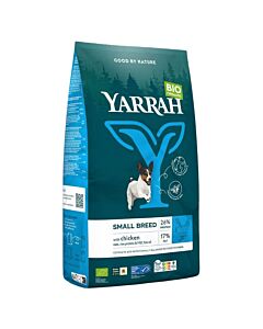 Yarrah Bio Croquettes au poulet petites races pour chien 2 kg- La Compagnie des Animaux