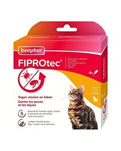 Beaphar Fiprotec Spot-on chat x4