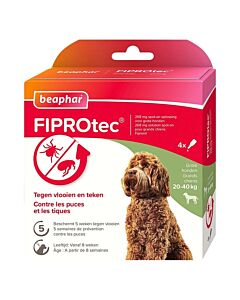 Beaphar Fiprotec Cane grande (20 - 40kg) x3 pipettes
