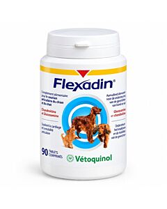 Flexadin flacon de 90 comprimés : maintien l'intégrité articulaire
