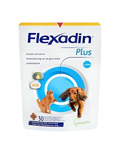 Flexadin Plus chat et petit chien < 10 kg 30 bouchées

