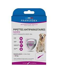 Francodex Pipette Icaride grand chien 5 ml