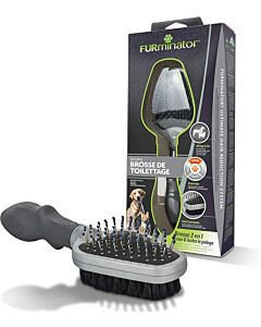 Furminator brosse double pour chat et chien