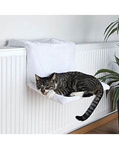 Trixie Amaca Letto termosifone peluche bianco gatto