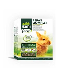 Hami Form Repas Complet Optima Lapin Nain 900 grs - La compagnie des animaux