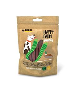 Happy Farm Canard & Courgette pour Chien 80 g