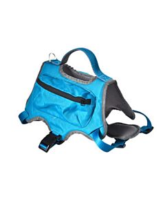 Bubimex Pettorina da trekking per cani blu M