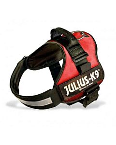 Pettorina Power Julius-K9 Rosso MINI-MINI 40 a 53 cm