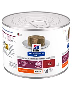 Hill's Prescription Diet Feline I/D Mousse Poulet 12 x 200 g