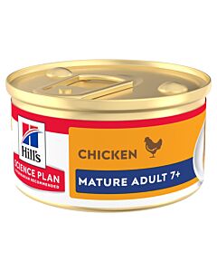 Hill's Science Plan Feline Mature Mousse Poulet