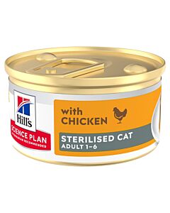 Hill's Science Plan Feline Mature Mousse Poulet 12 x 85 g