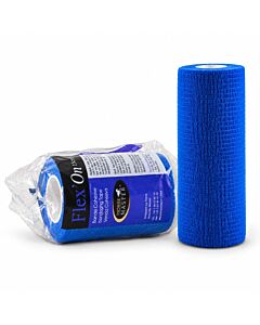 Horse Master Bande cohésive Flex'On 15 cm x 15 m Bleue